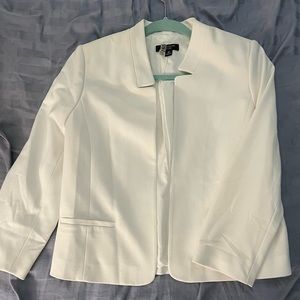 White jacket Ann Taylor 4P